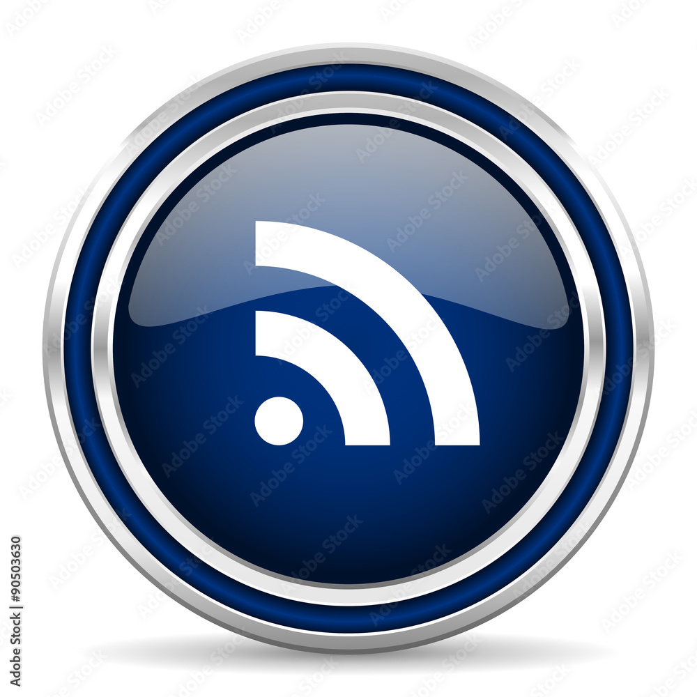 rss blue glossy web icon rss blue glossy web icon