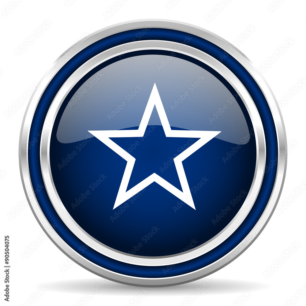 star blue glossy web icon star blue glossy web icon