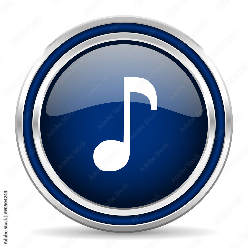 music blue glossy web icon music blue glossy web icon