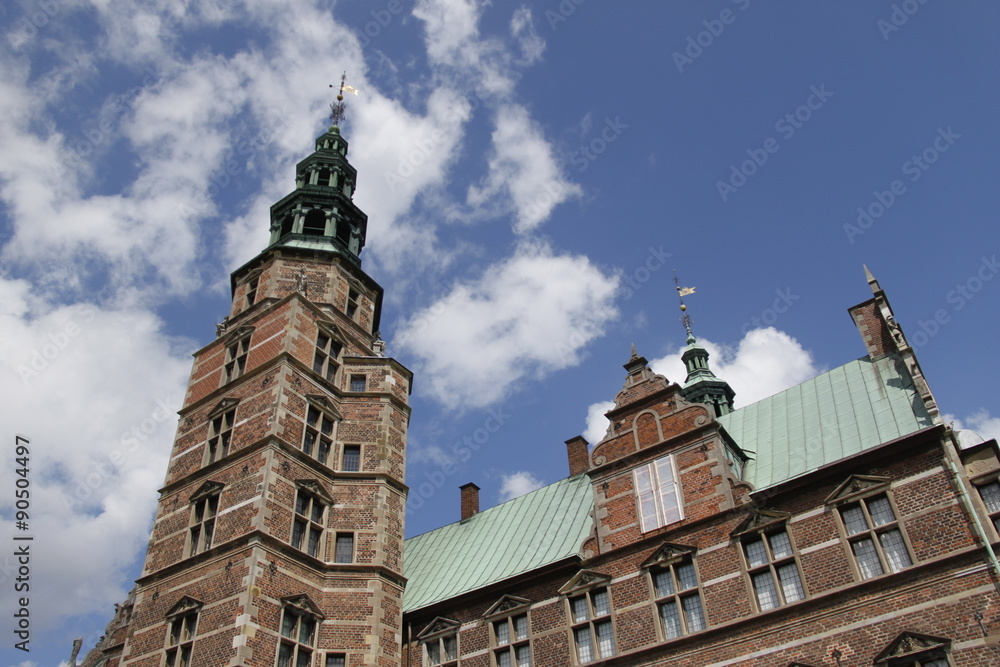 Château de Rosenborg à Copenhague, Danemark	
