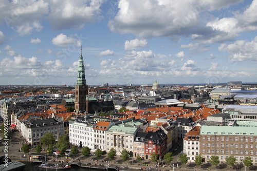 Panorama à Copenhague, Danemark 