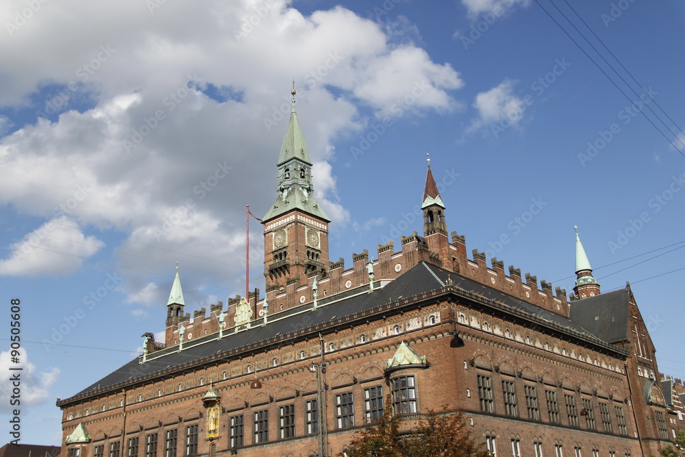 Hôtel de ville à Copenhague, Danemark