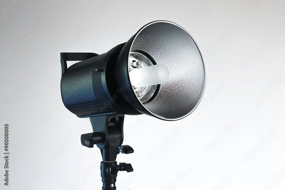 beautiful professional studio flash isolated on white,hard beautiful professional studio flash isolated on white,hard