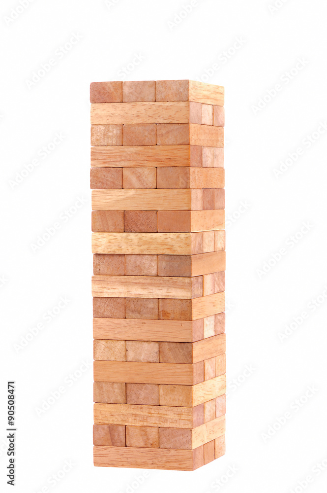 blocks wood game (jenga)