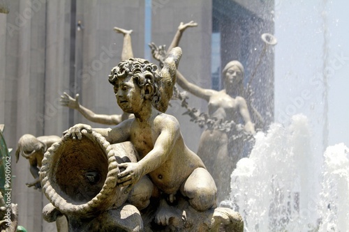 Neptune Fountain, monterrey photo