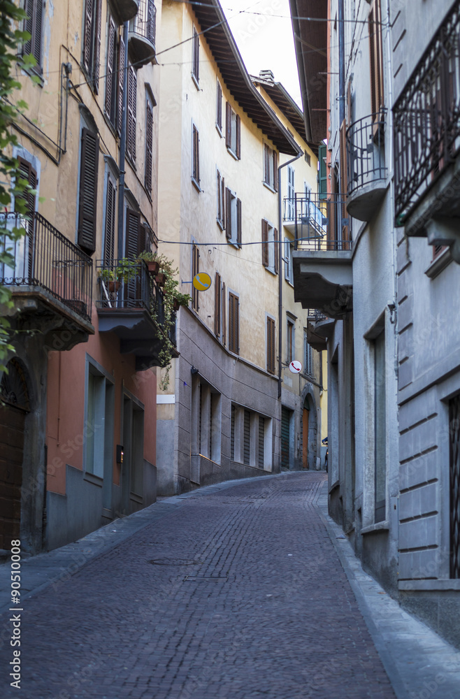 beautiful alley street on lake 