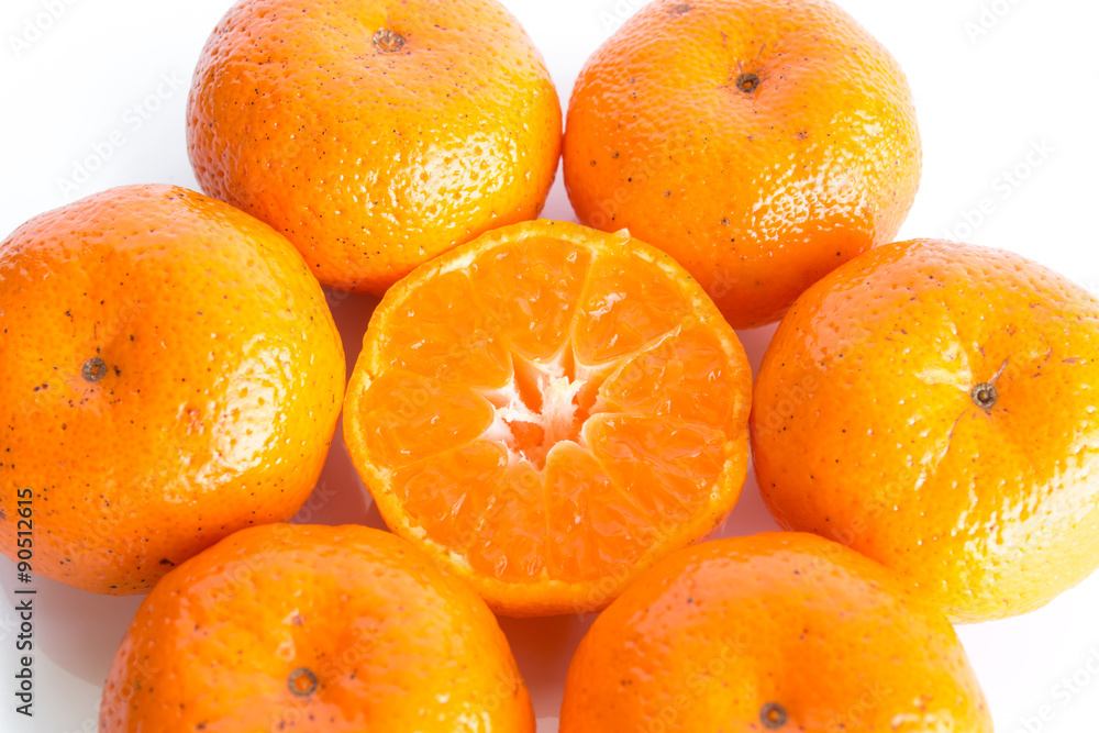 orange isolated on white background orange isolated on white background