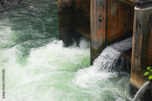 Water Dam or Sewer photo image