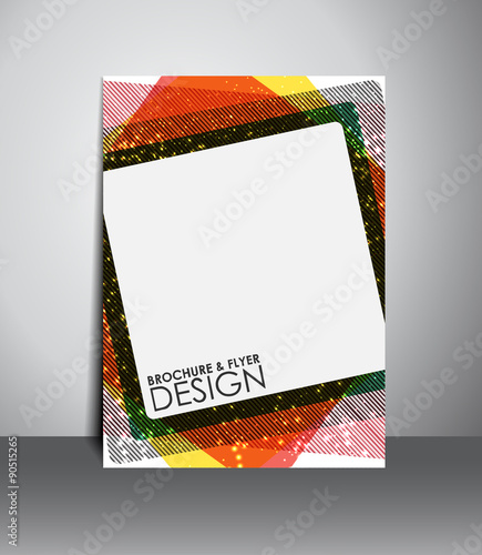 Flyer or brochure design.