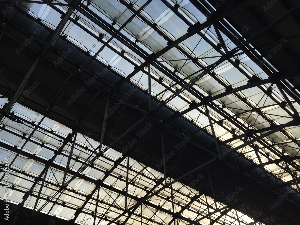 Fototapeta premium Am Bahnhof