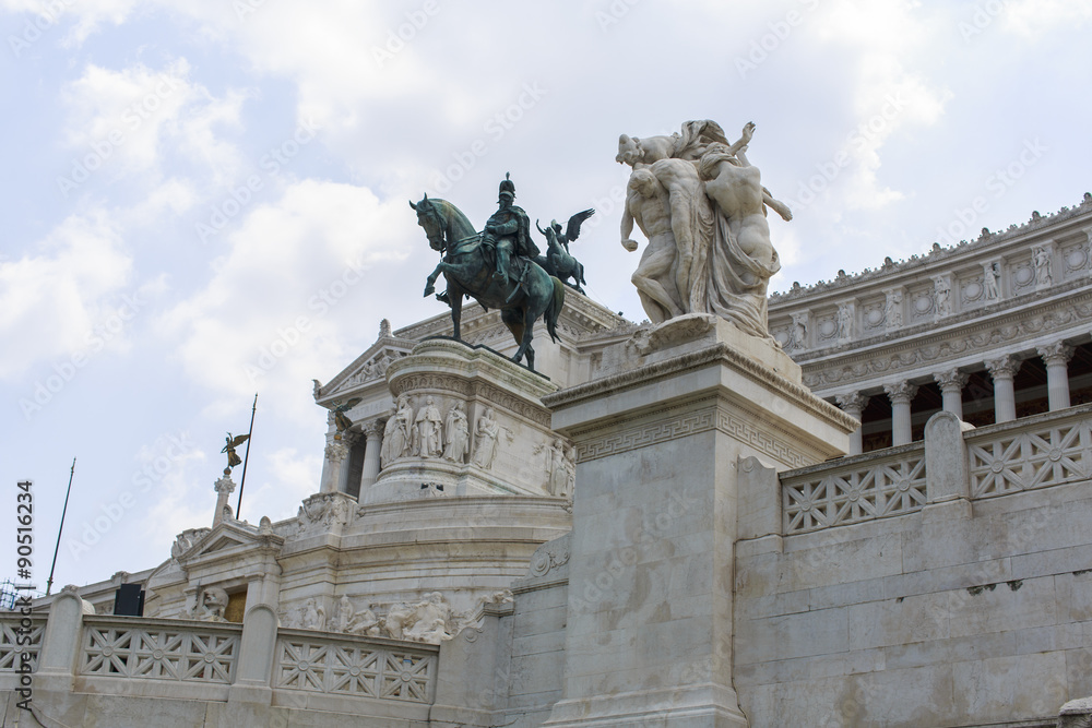 Fototapeta premium Vittoriano in Rome, Italy