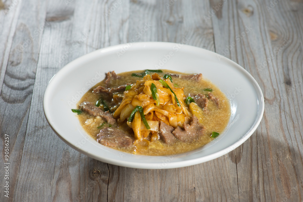 wat tan hor, popular cantonese fried noodle in south east asia