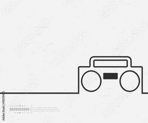 Abstract creative concept vector background for Web and Mobile
