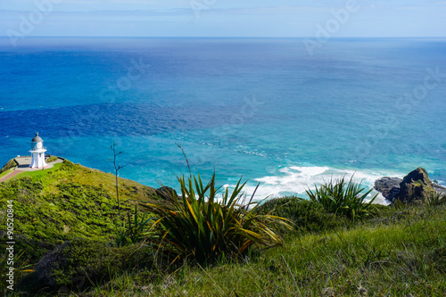 Cape Reinga and the Pacific Ocean