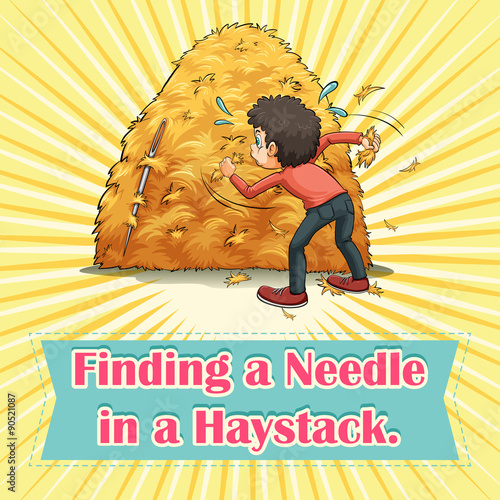Finding a needle in a haystack