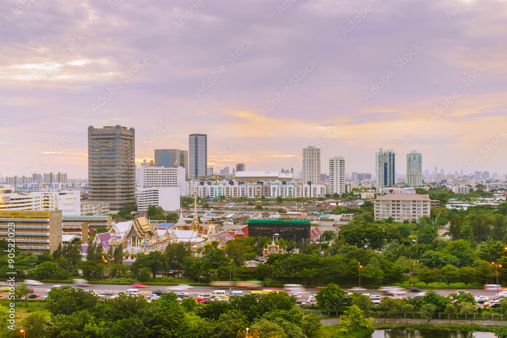 Obraz premium Bangkok Cityscape
