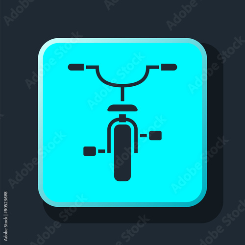 icon bicycle front