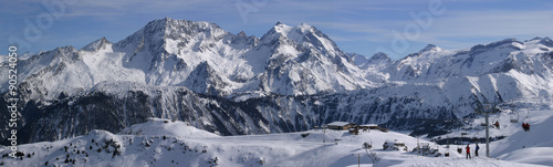 ski resort, France, Courchavel © Miloslav Doubrava