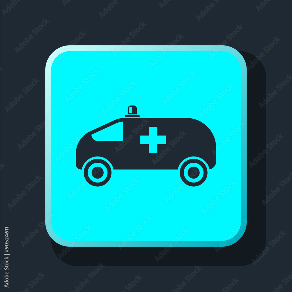icon medical car