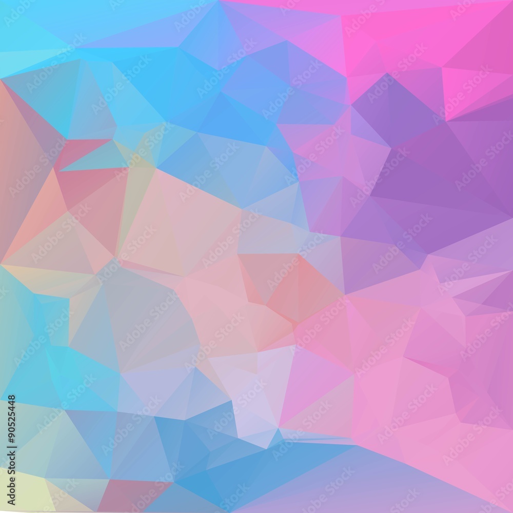 Soft colorful polygonal background Soft colorful polygonal background