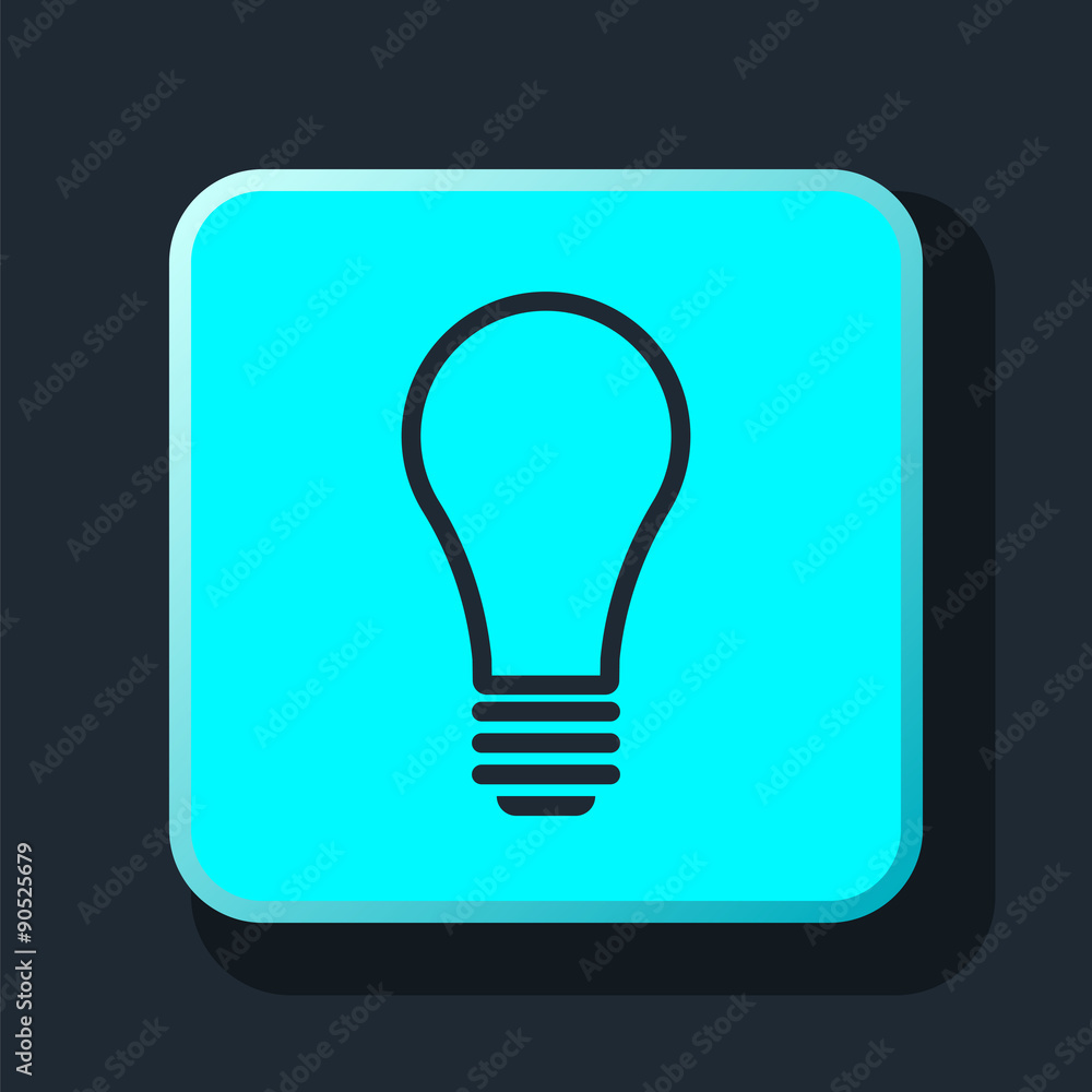 light bulb icon light bulb icon
