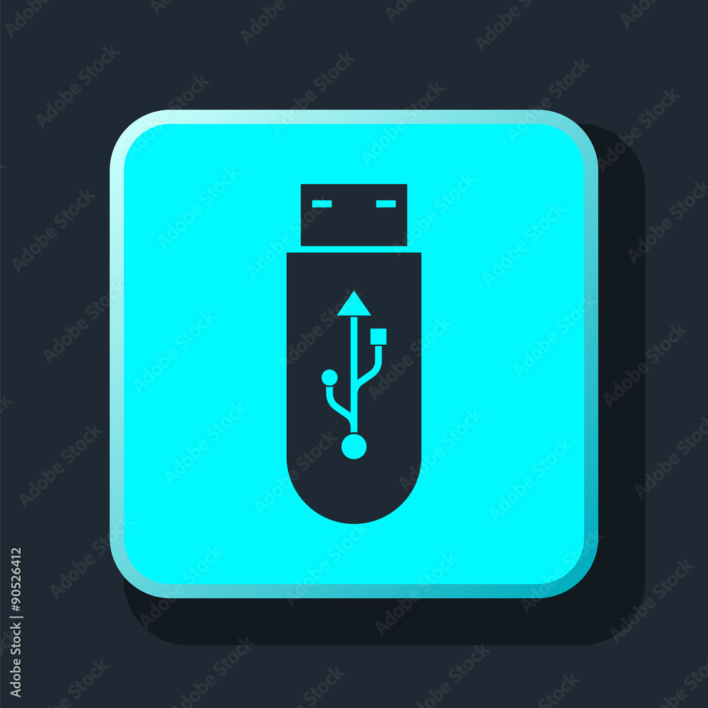 usb flash icon usb flash icon