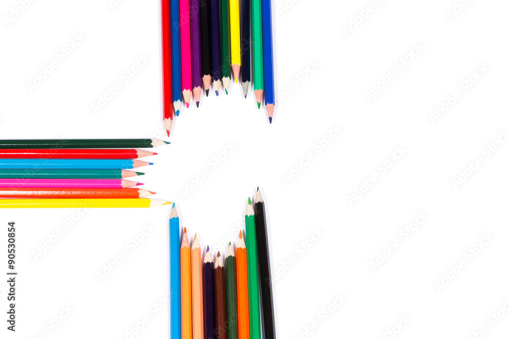 Fototapeta premium Color pencils