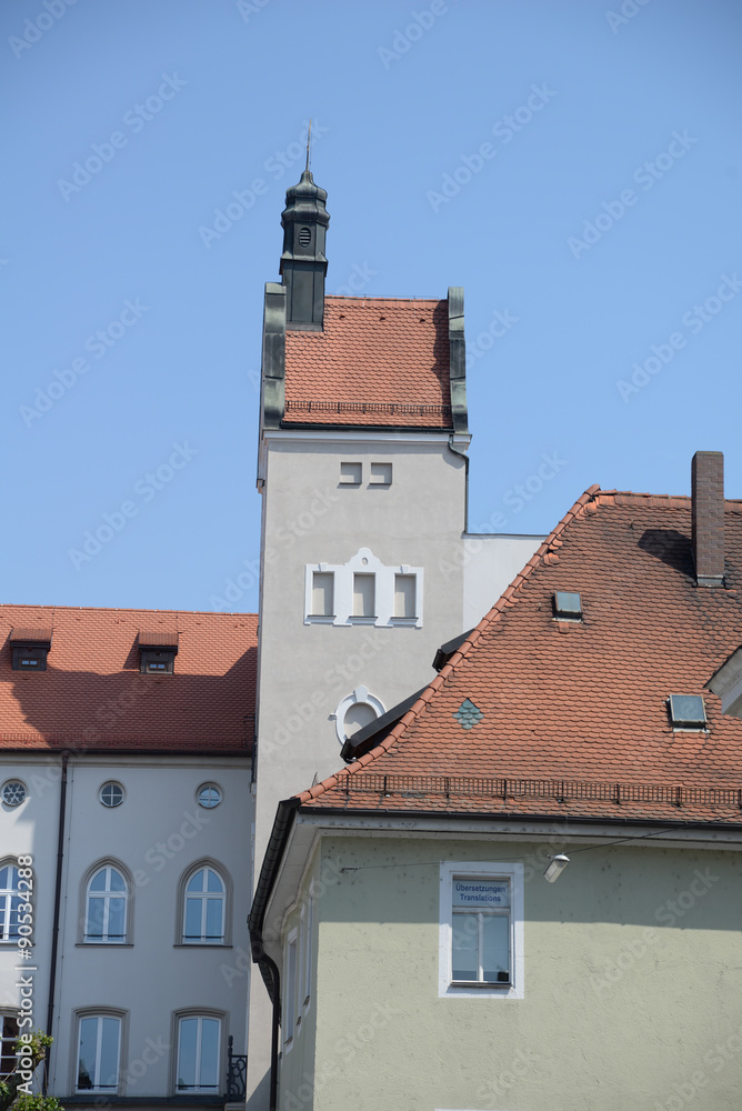 Turm am Alten Kornmarkt in Regensburg