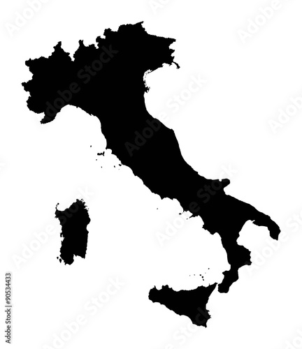 Italy Map Vector
