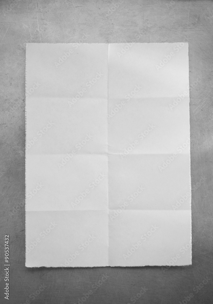 Fototapeta premium folded note paper