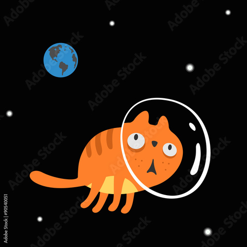 Character Space Cat