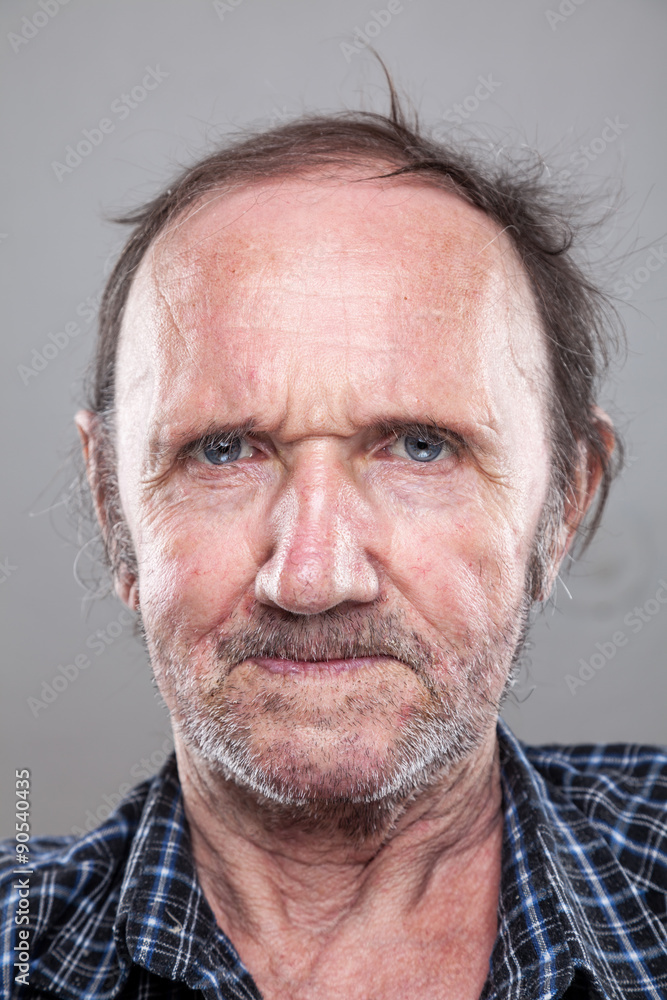 Portrait of an elderly man Portrait of an elderly man