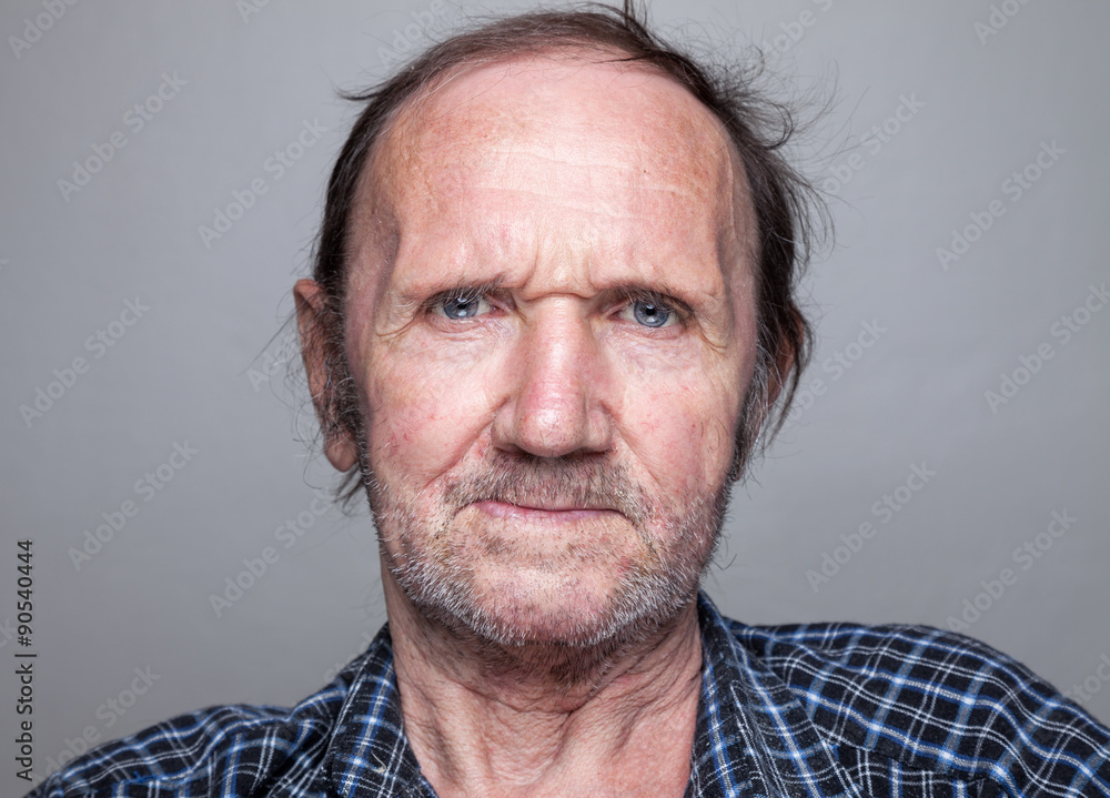 Portrait of an elderly man Portrait of an elderly man