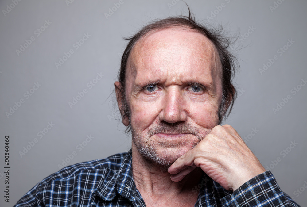 Portrait of an elderly man Portrait of an elderly man
