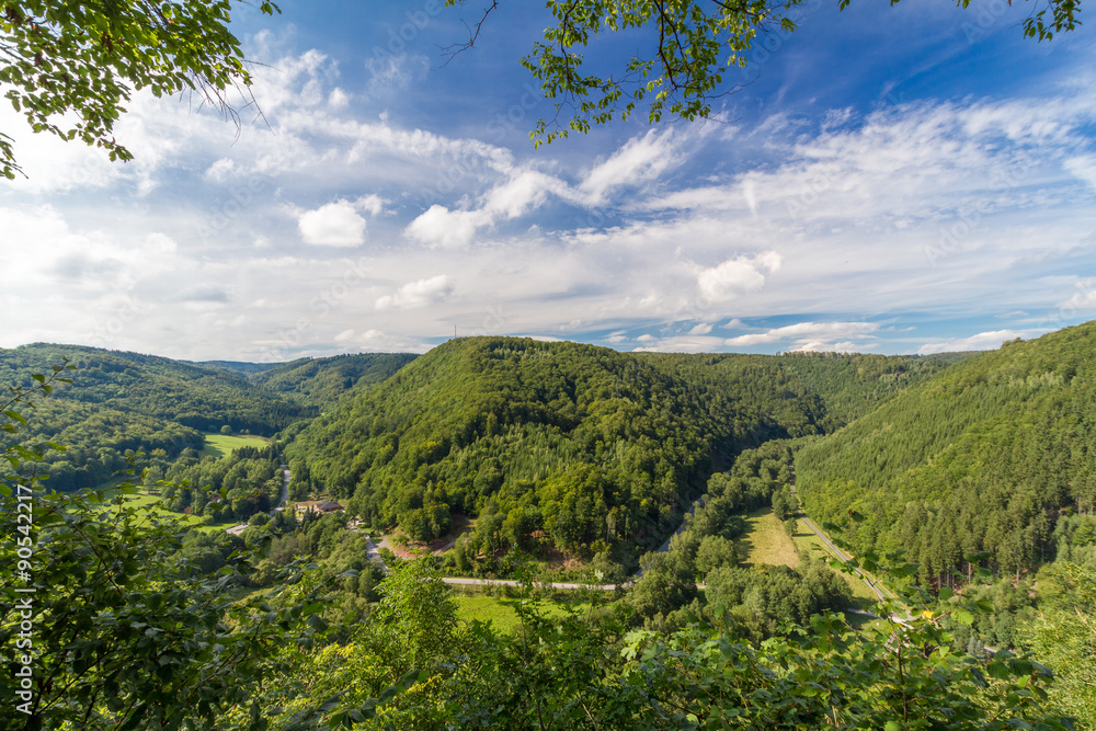 Obraz premium Drei-Täler-Blick
