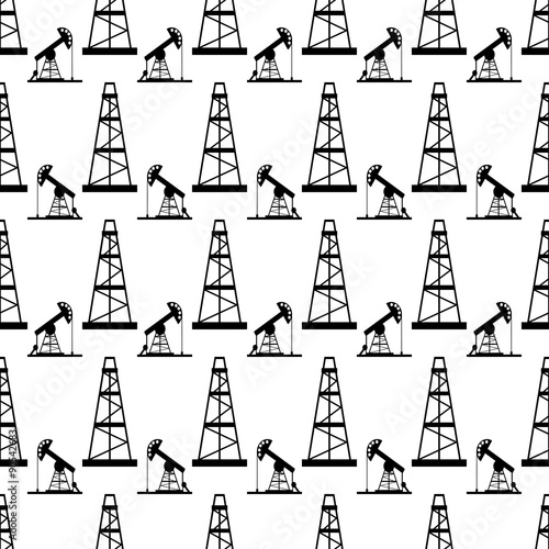 Oil production seamless pattern