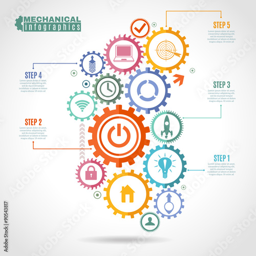 Color Mechanism Infographic 