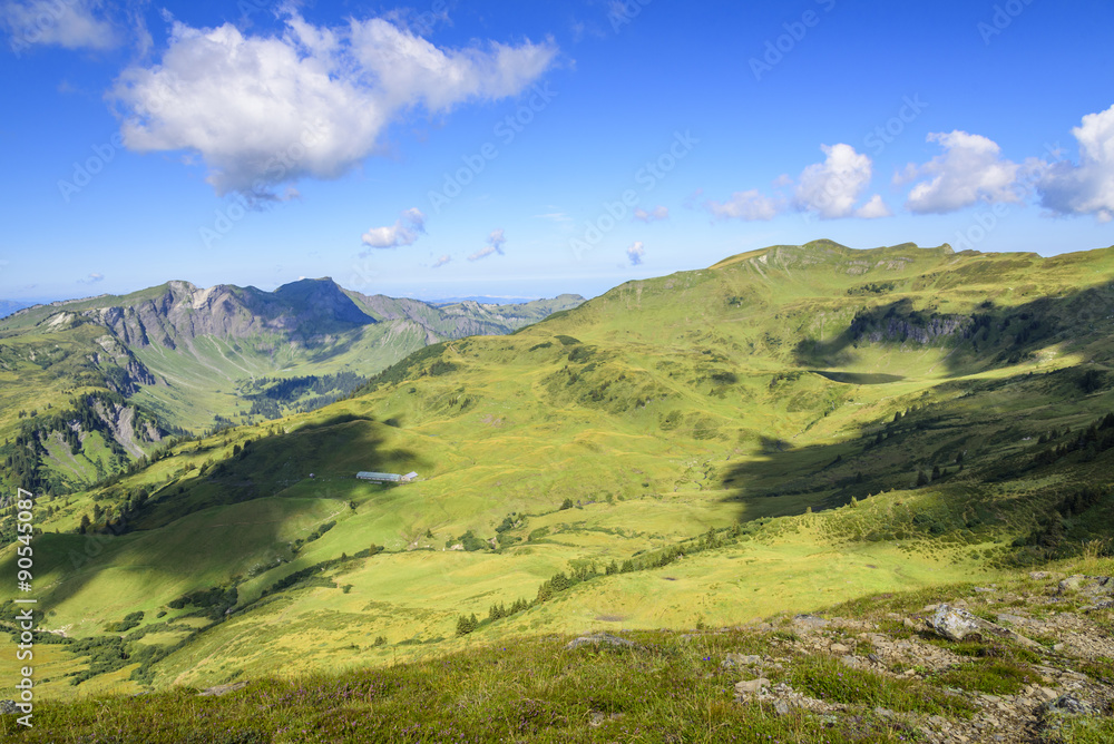 idyllische Bergwelt in Vorarlberg