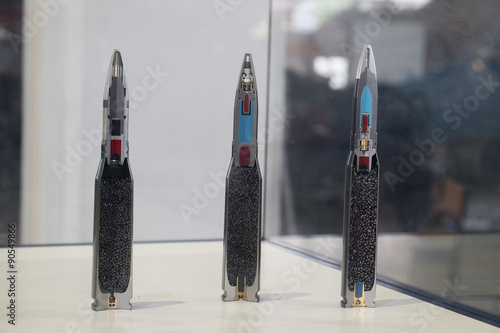 Obraz na płótnie Munition Querschnitt w salonie