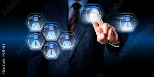 Consultant Dismantling A Work Team In Cyberspace