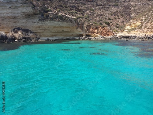Mare limpido di Lampedusa