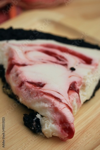 Blue berry cheese cake