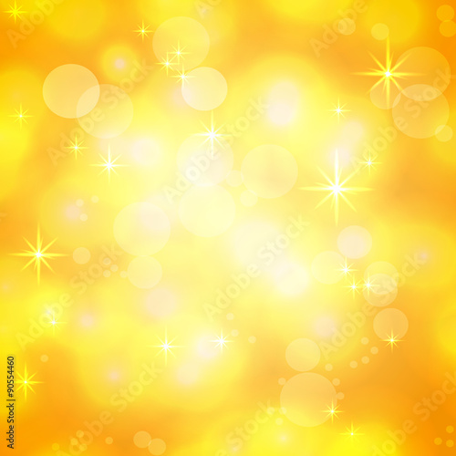 Golden Vintage shining festive background