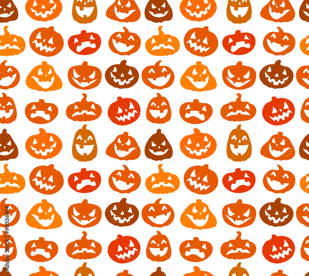 Obraz premium Halloween seamless background