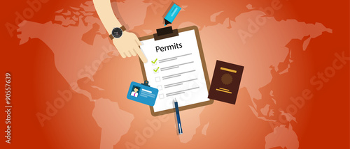 work travel permits passport application immigration