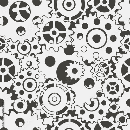 steampunk gears заготовка