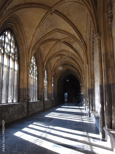 The cloister of the Basilica of Saint Servatius in Maastricht  Netherlands.