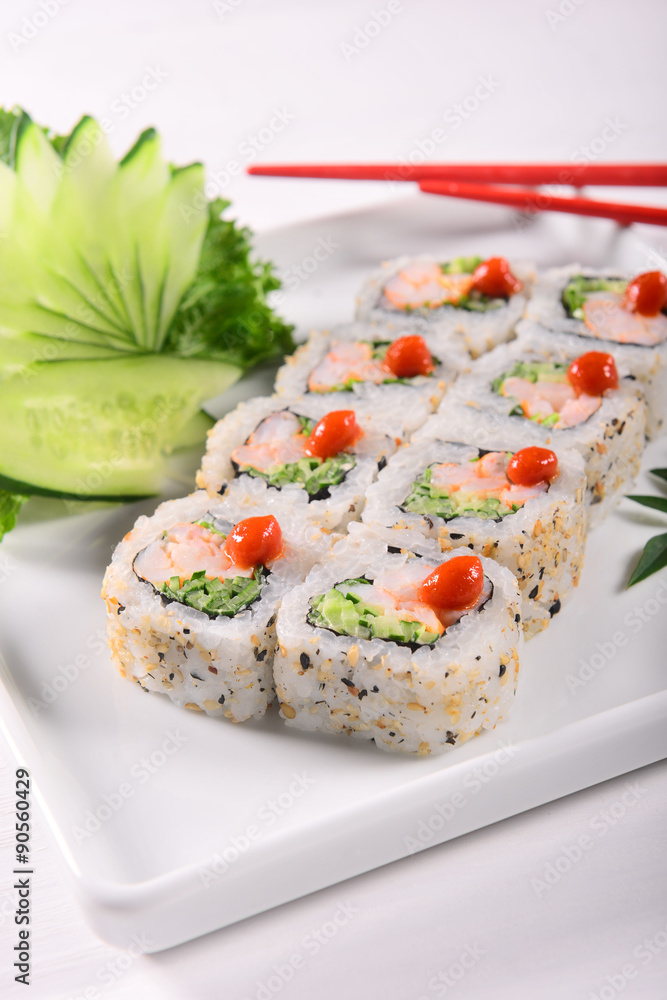 Uramaki sushi Uramaki sushi