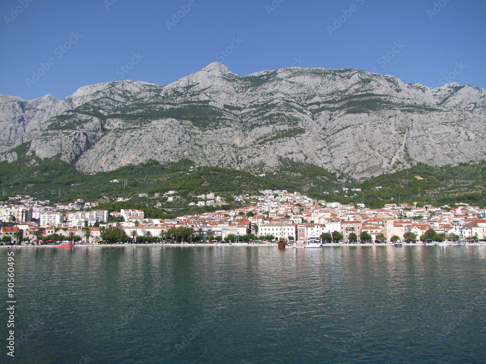 Makarska in Dalmatien, Kroatien