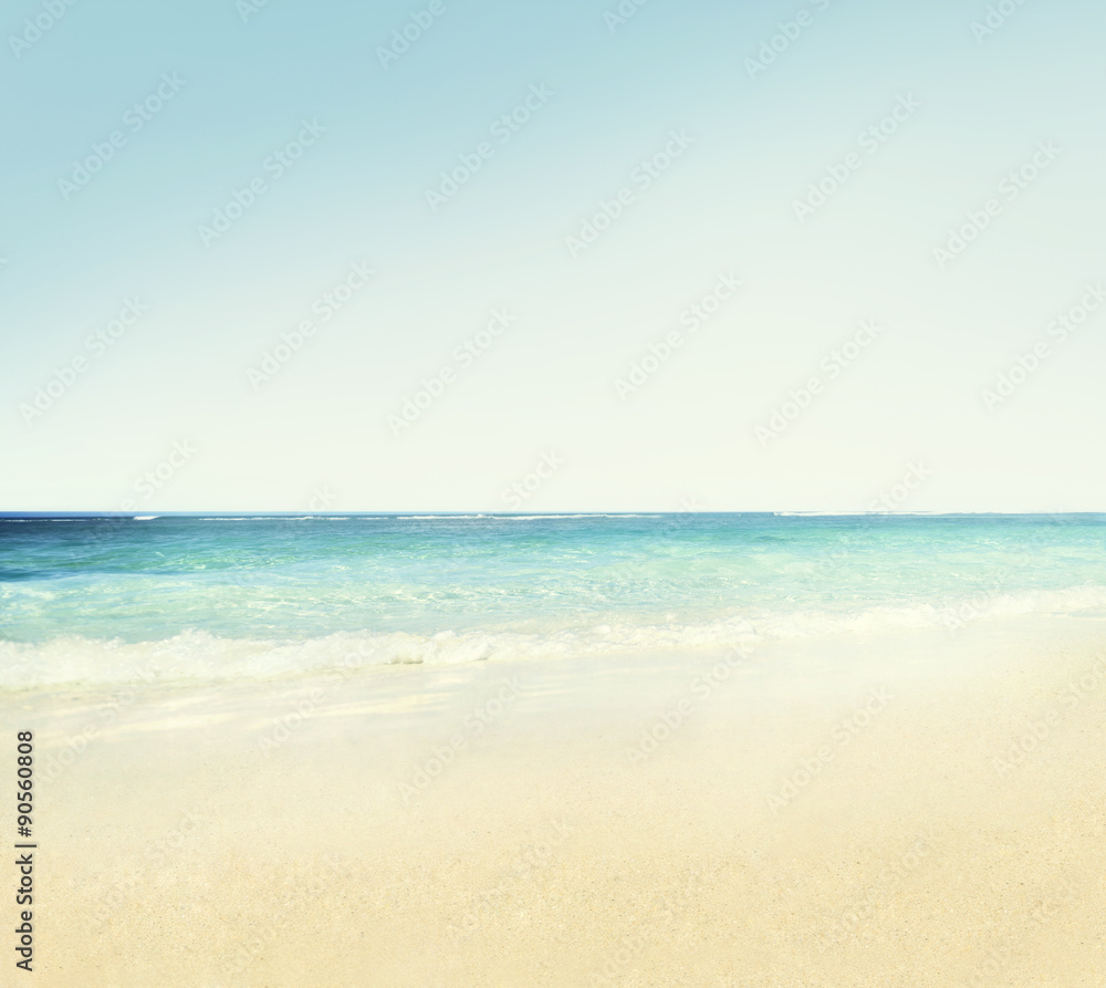 Beach Outdoors Travel Destination Tourist Spot Concept Beach Outdoors Travel Destination Tourist Spot Concept